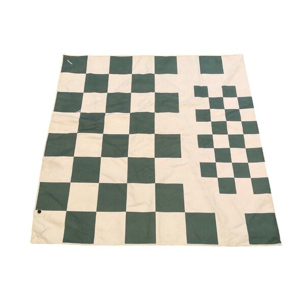 Madewell x William Ellery Microfiber Towel Slowtide Green Cream 30"x 60" - Picture 5 of 11